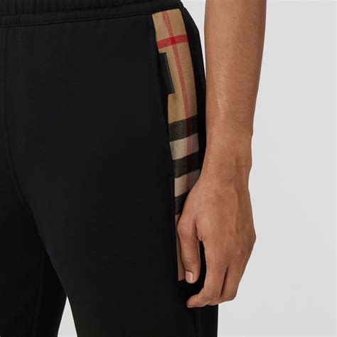 burberry joggers black|burberry plaid pants men.